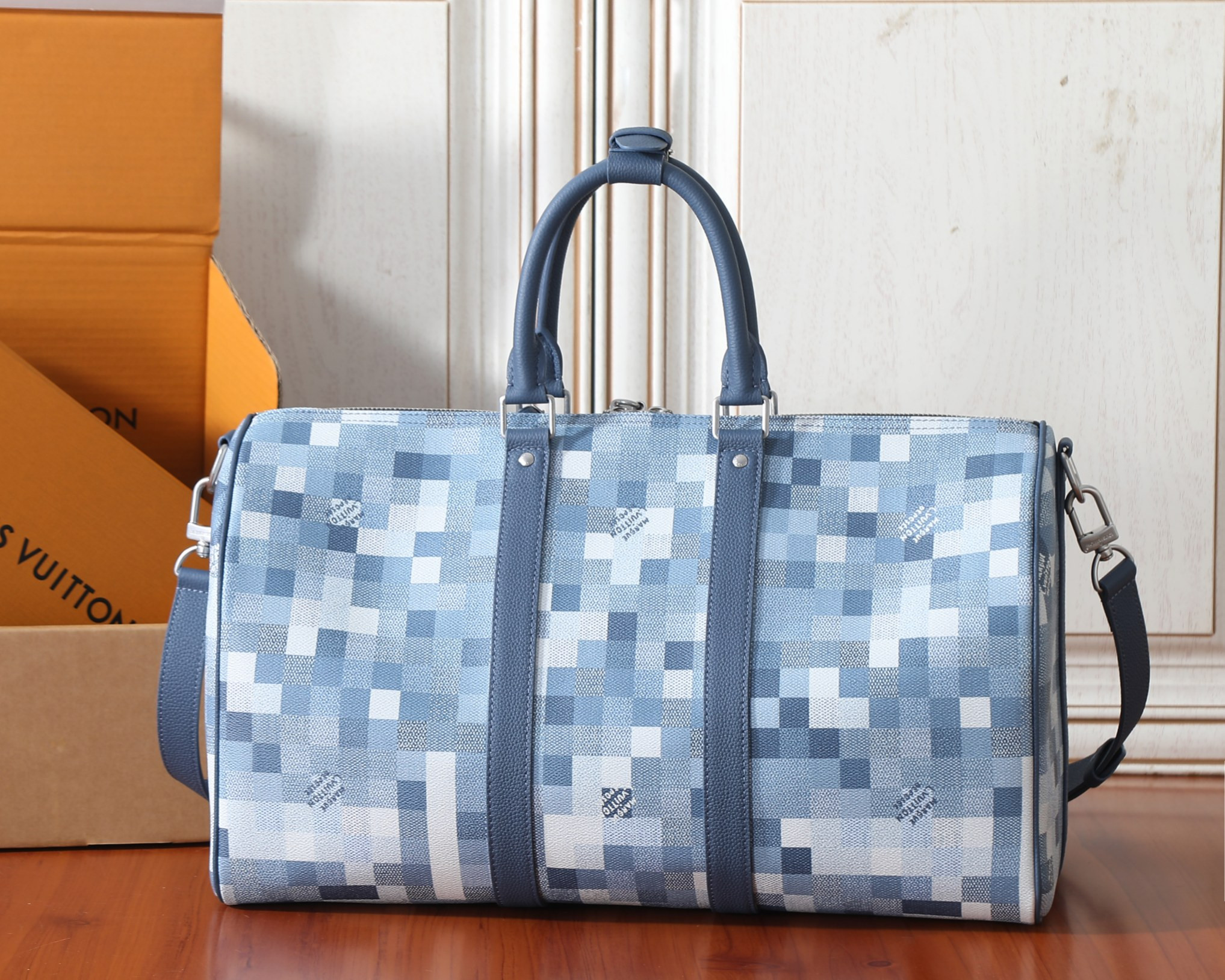 LV KEEPALL BANDOULIÈRE 45 Travel Bag M29601 45x27x20cm