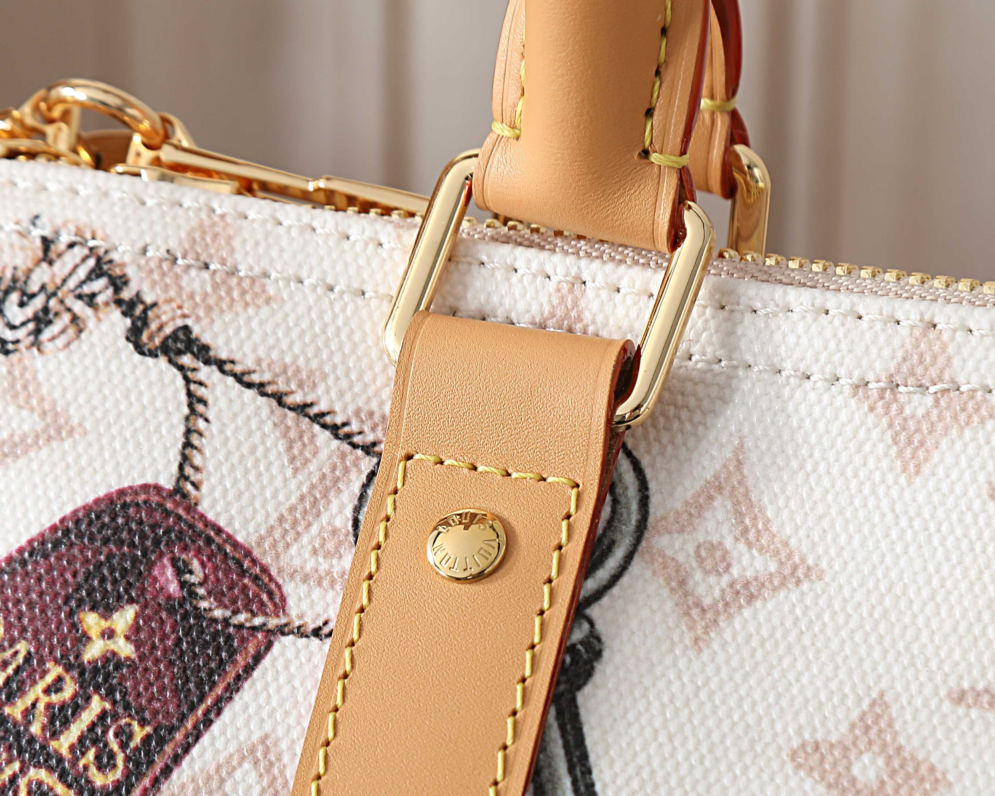 LV KEEPALL BANDOULIÈRE 45 travel bag M28780 45x27x20cm