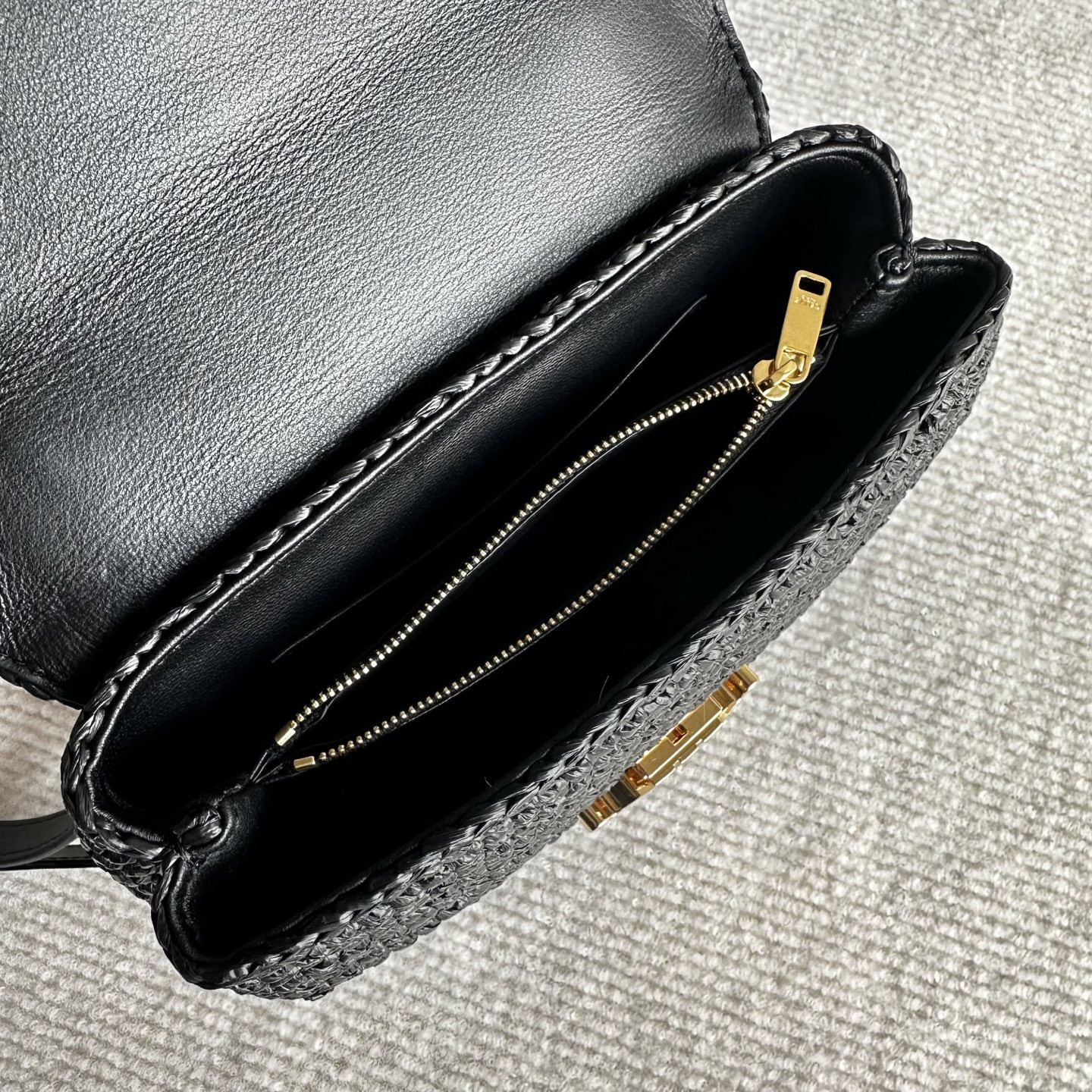 Ce**e teen nino plant-based material and cowhide leather handbags 20.5x13x8cm