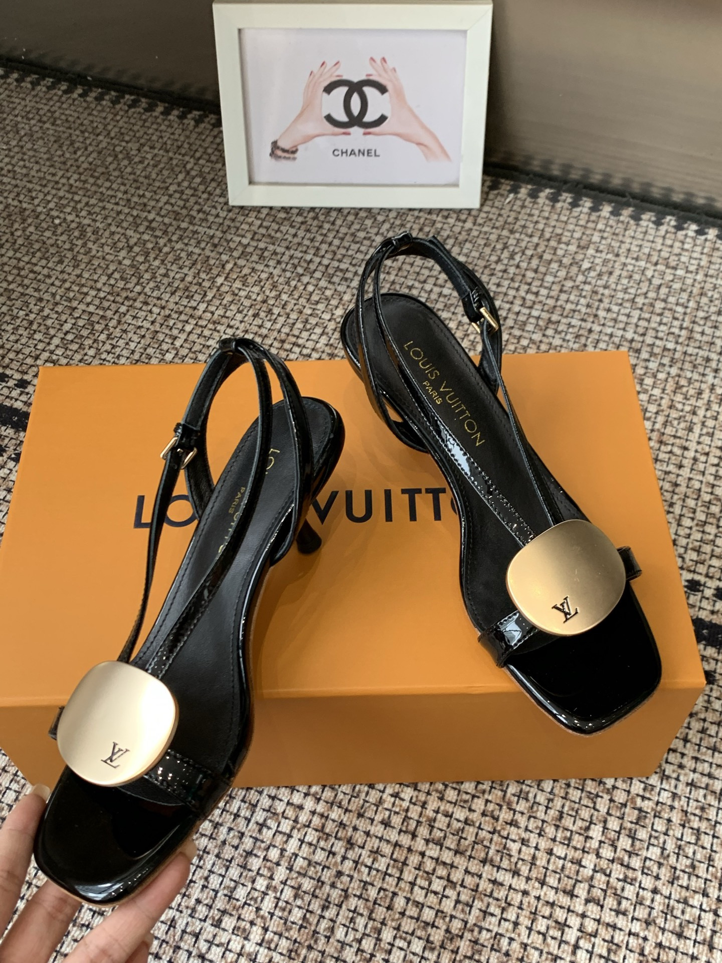 UA LV Treasure Sandal 5.5cm Heel