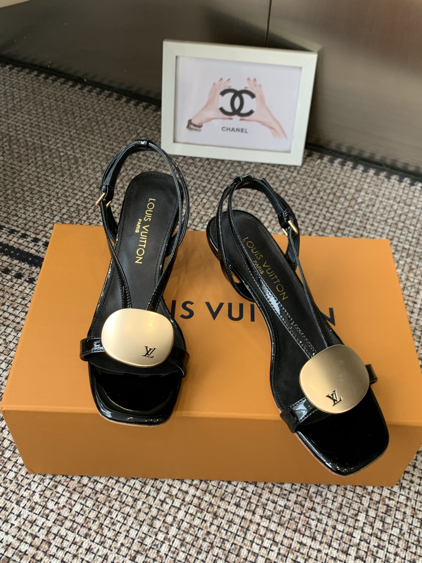UA LV Treasure Sandal 5.5cm Heel