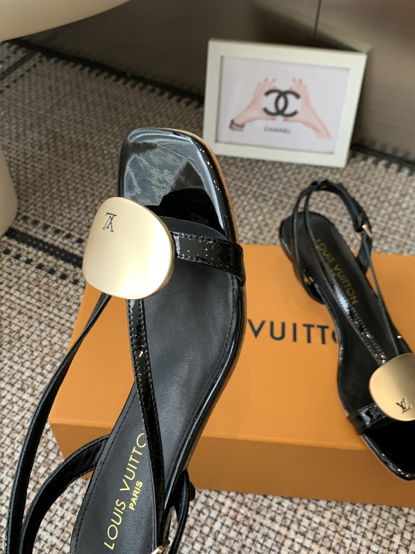 UA LV Treasure Sandal 5.5cm Heel