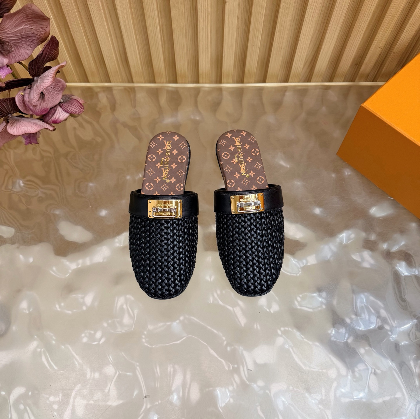 UA LV Haven Flat Open Back Mule