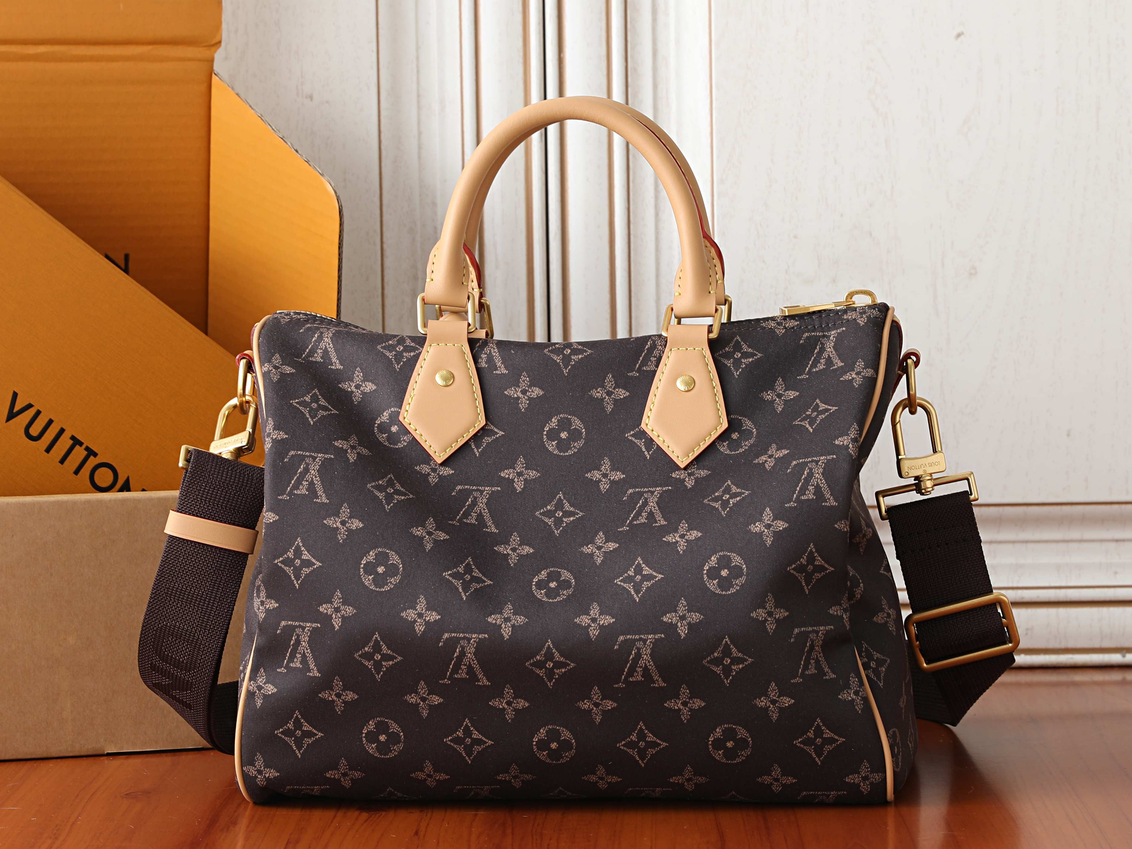 lv speedy 30 bandoulière l0*is V*t0n silk tech m2a454 34x22x19cm