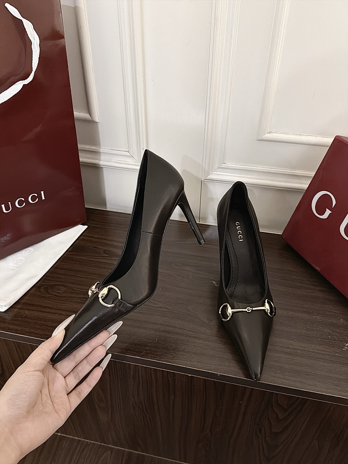 ua G*u*i donna pump 8cm heel