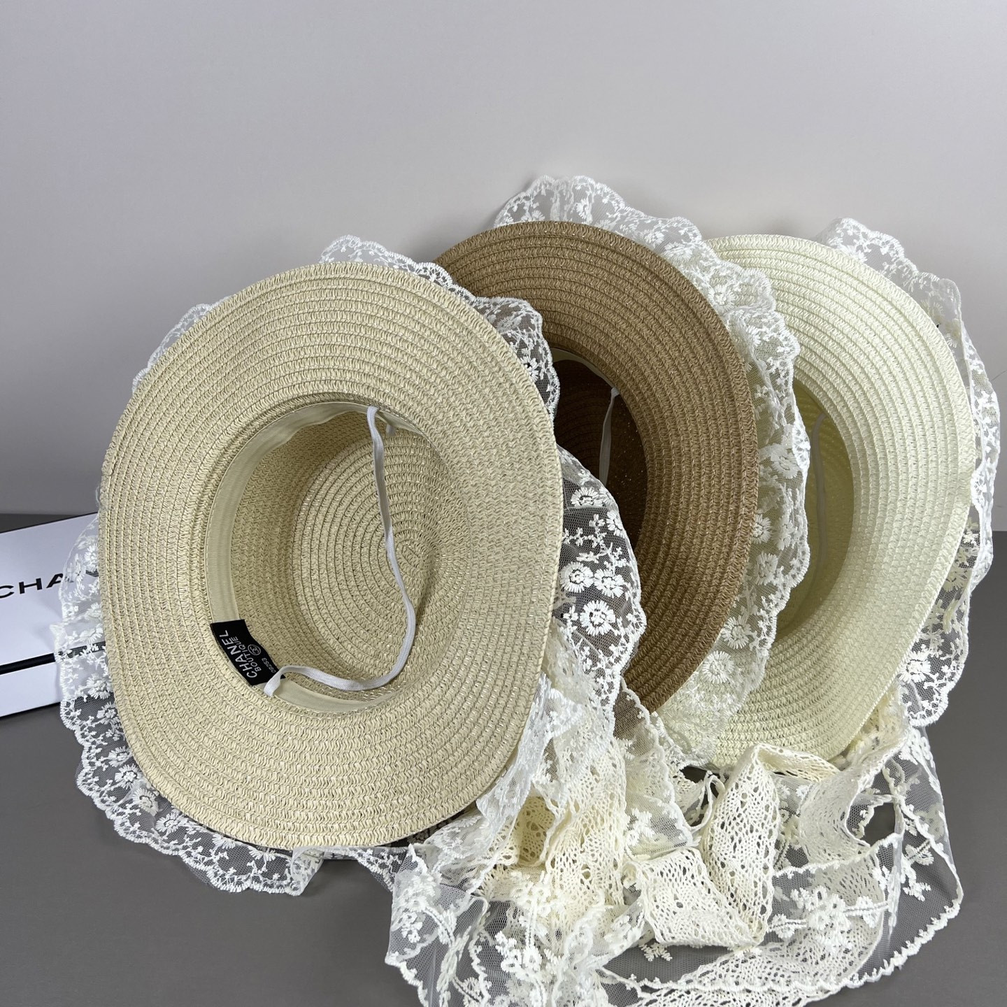 Ch*el straw hat