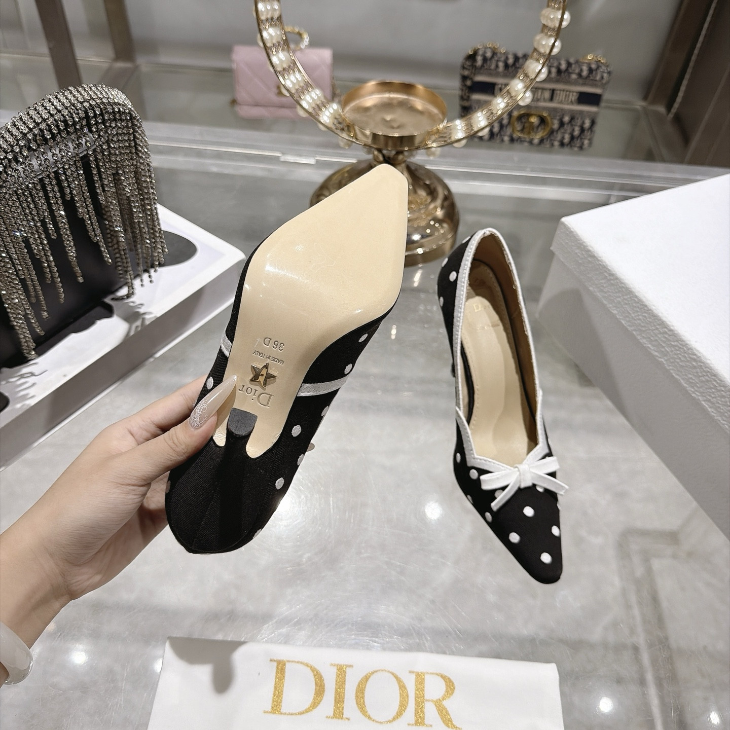 ua D*or romance pump 8.5cm heel