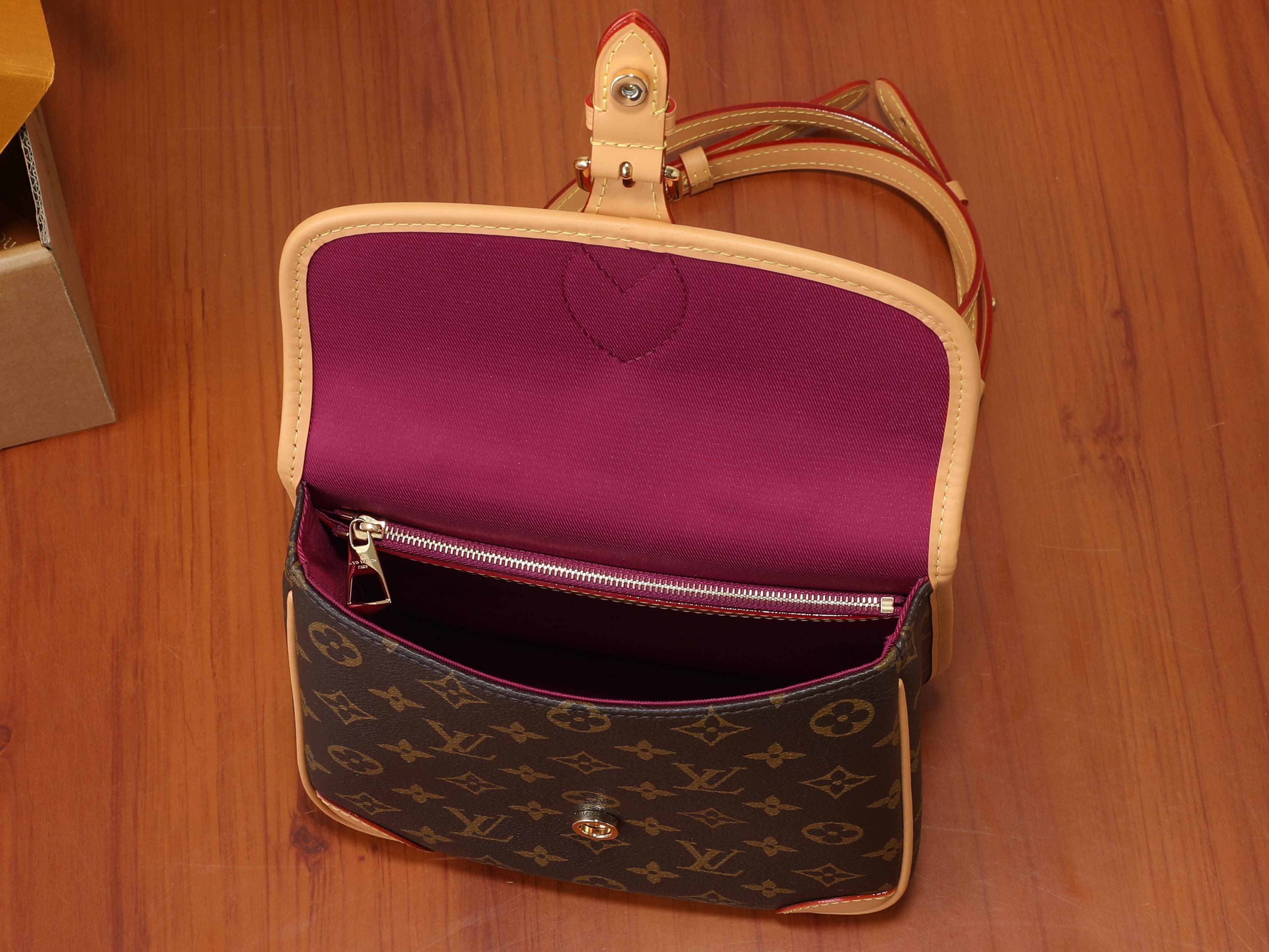 LV Diane Backpack PM M29766 21 x 21.5 x 9 cm